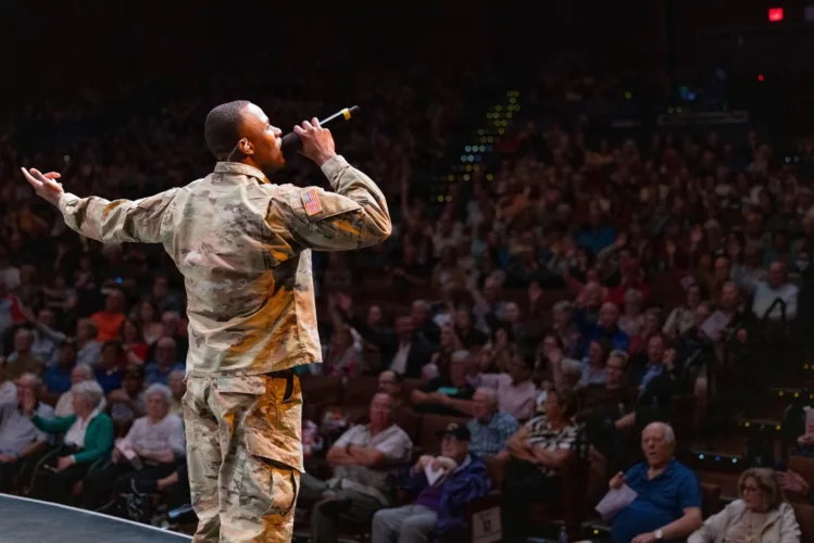 Coming full circle: U.S. Army rapper Riddick from Morgantown to the world and back